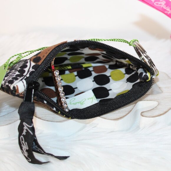 Vera Bradley Zip ID Case Bundle of 2/Cocoa Moss (New), Cupcake (Preowned) - Picture 10 of 16